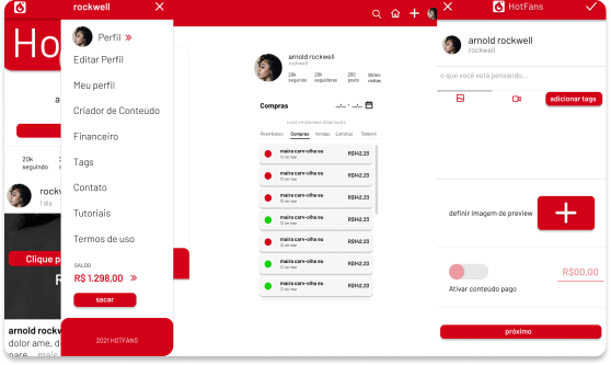 HotFans content monetization platform