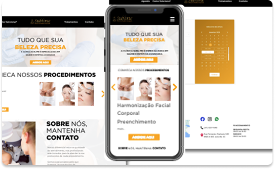 Sublime aesthetic clinic management system